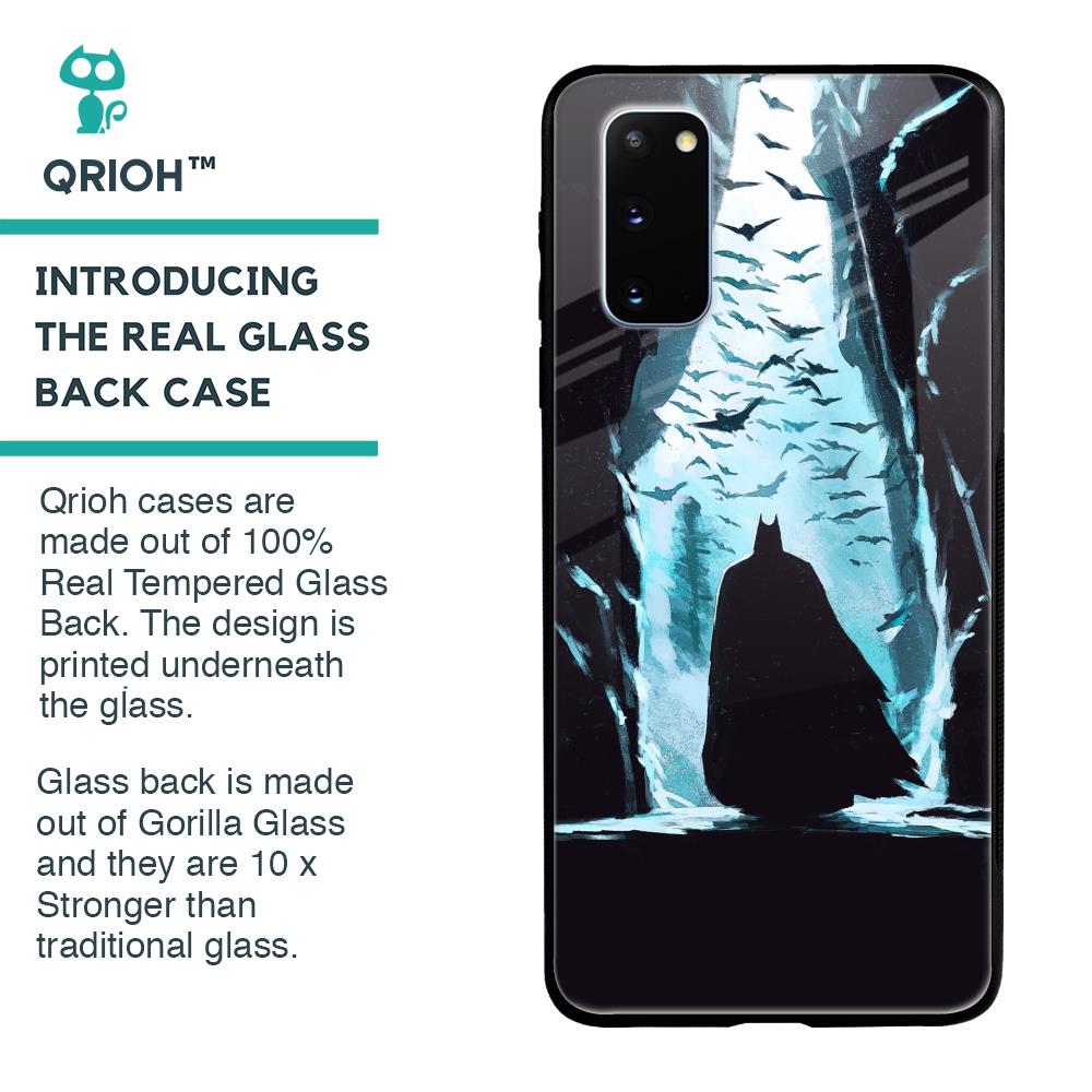 Dark Man In Cave Glass Case for Samsung Galaxy S20