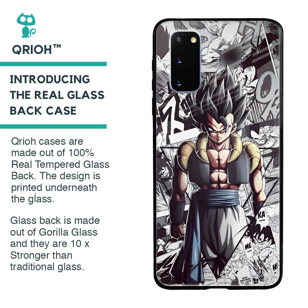 Dragon Anime Art Glass Case for Samsung Galaxy S20
