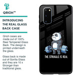 Real Struggle Glass Case for Samsung Galaxy S20