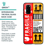 Handle With Care Glass Case for Samsung Galaxy S20