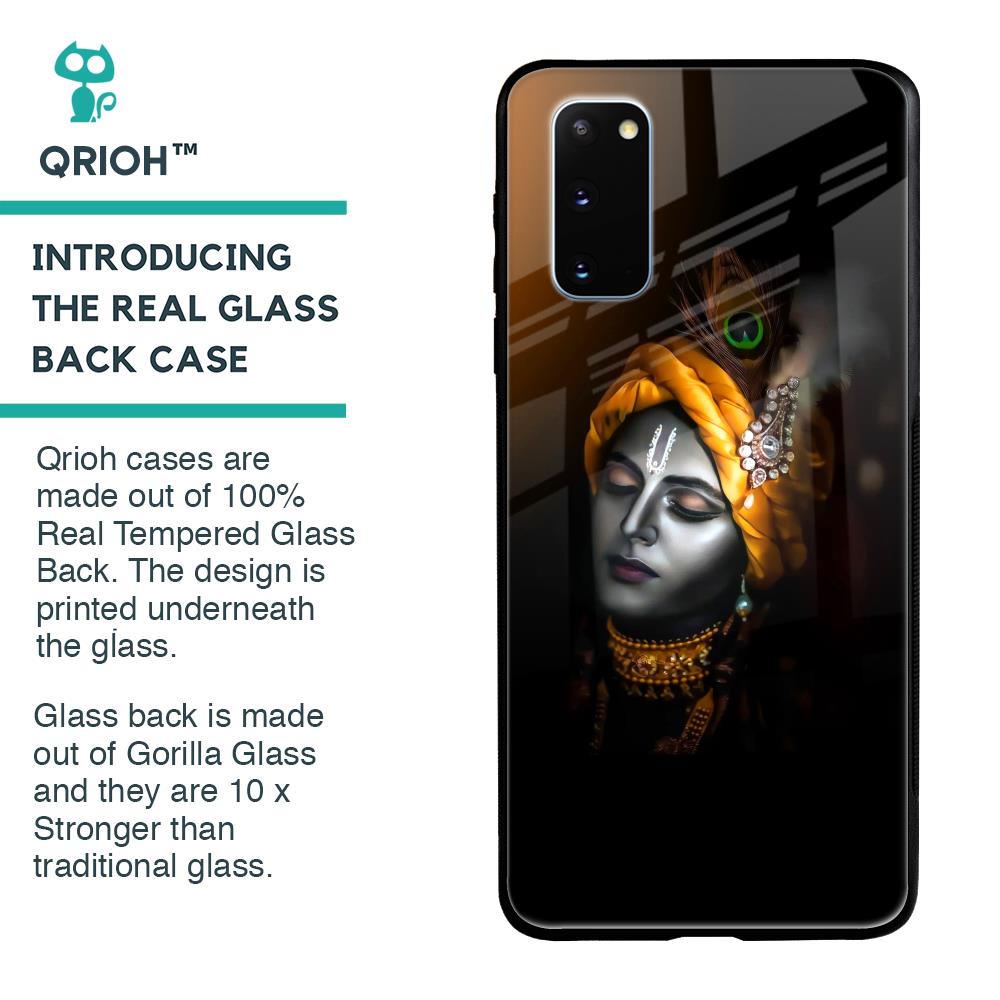 Ombre Krishna Glass Case for Samsung Galaxy S20