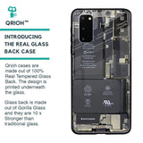 Skeleton Inside Glass Case for Samsung Galaxy S20