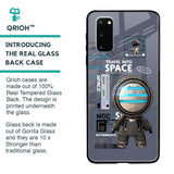 Space Travel Glass Case for Samsung Galaxy S20