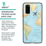 Travel Map Glass Case for Samsung Galaxy S20