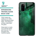 Emerald Firefly Glass Case For Samsung Galaxy S20