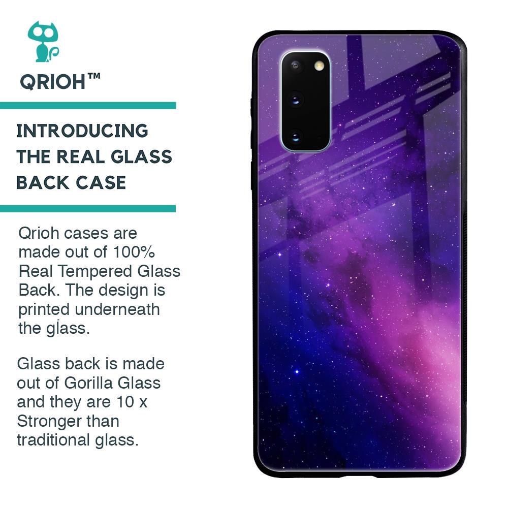 Stars Life Glass Case For Samsung Galaxy S20