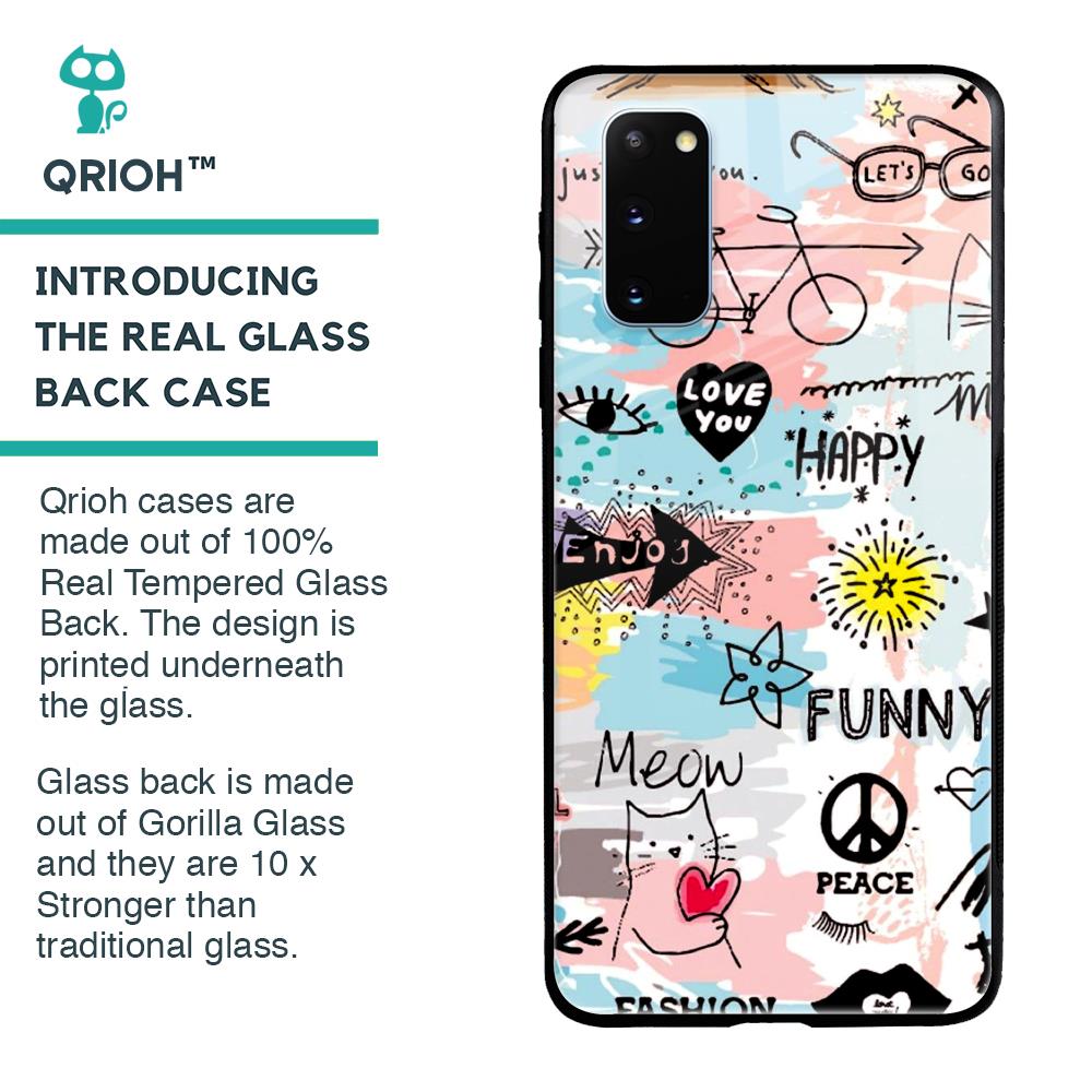 Just For You Glass Case For Samsung Galaxy S20