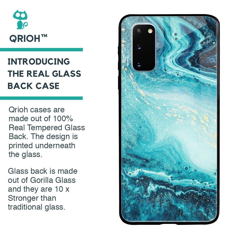 Sea Water Glass case for Samsung Galaxy S20