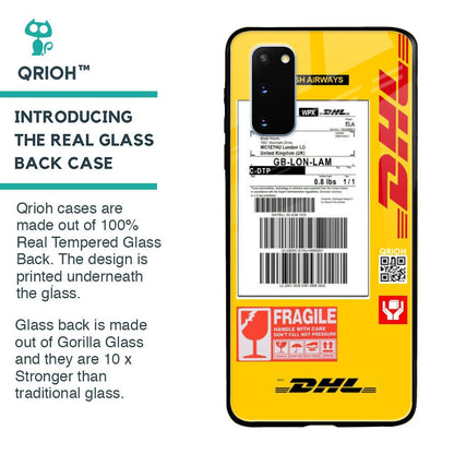 Express Worldwide Glass case For Samsung Galaxy S20