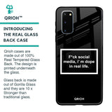 Dope In Life Glass Case for Samsung Galaxy S20