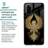 Mythical Phoenix Art Glass Case for Samsung Galaxy S20