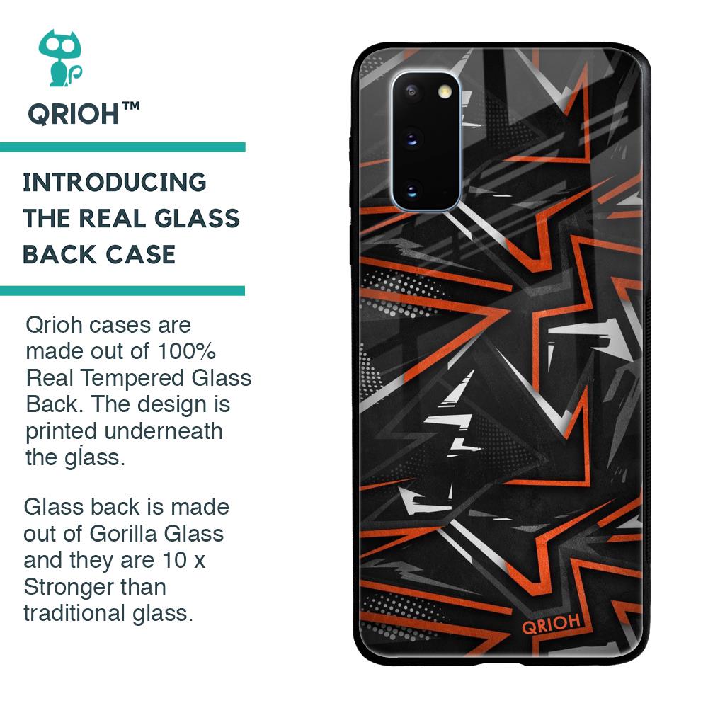 Vector Art Glass Case for Samsung Galaxy S20