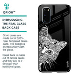 Kitten Mandala Glass Case for Samsung Galaxy S20