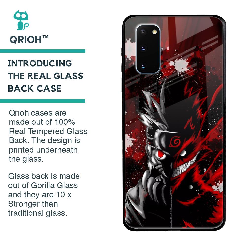 Dark Character Glass Case for Samsung Galaxy S20