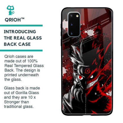 Dark Character Glass Case for Samsung Galaxy S20