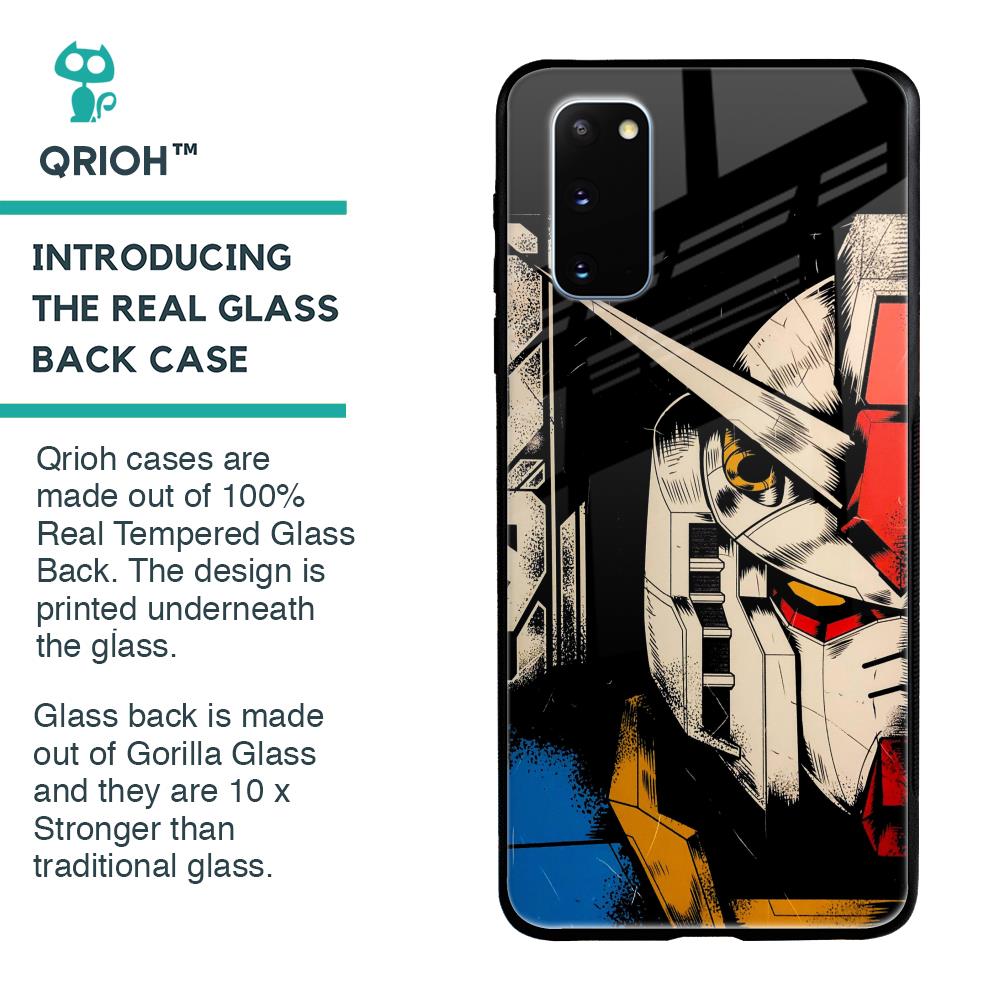 Transformer Art Glass Case for Samsung Galaxy S20
