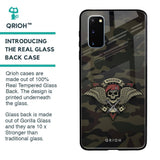 Army Warrior Glass Case for Samsung Galaxy S20