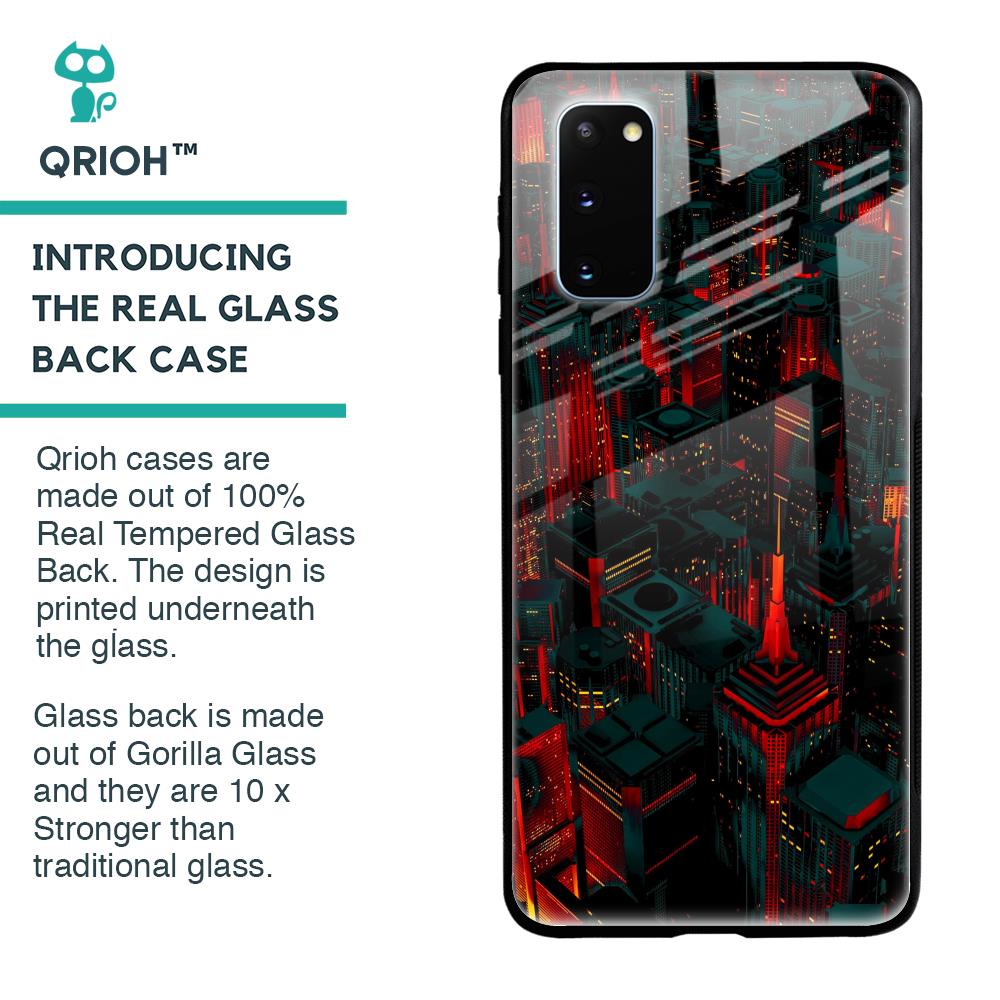 City Light Glass Case For Samsung Galaxy S20