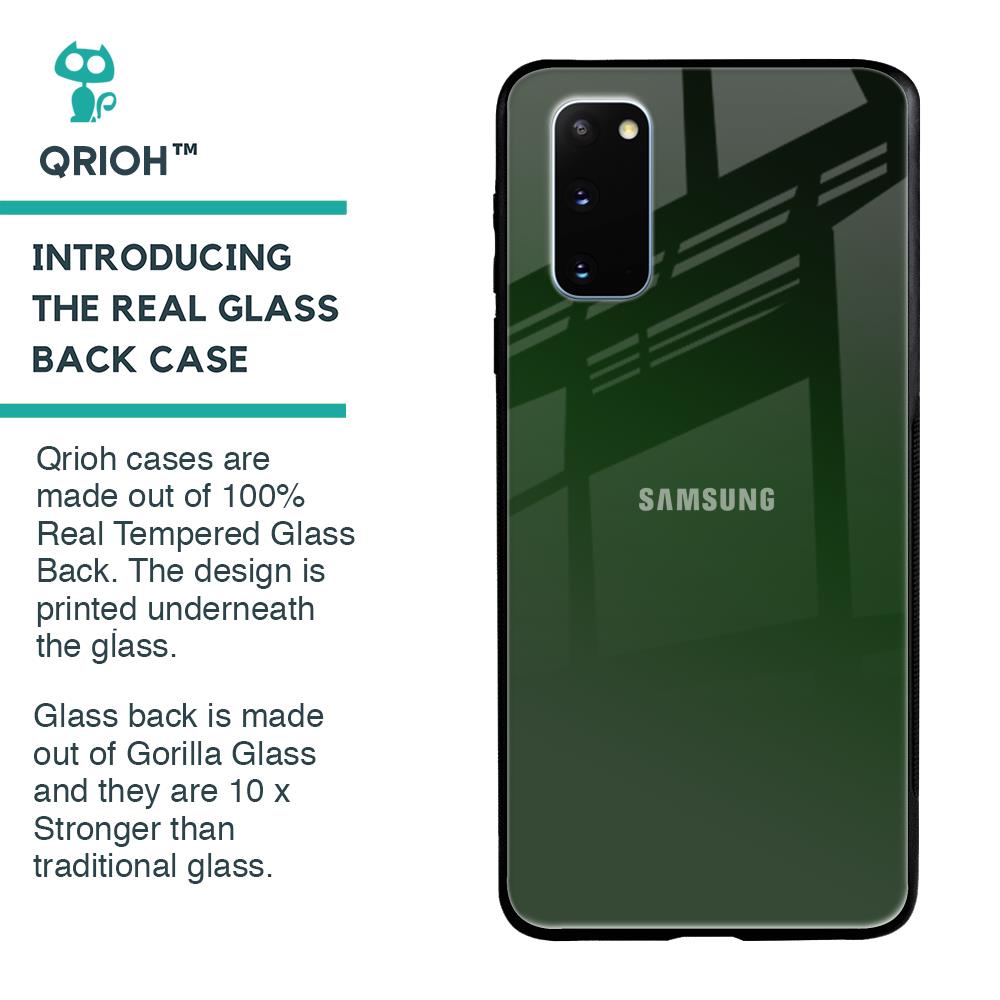 Deep Forest Glass Case for Samsung Galaxy S20