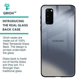 Space Grey Gradient Glass Case for Samsung Galaxy S20