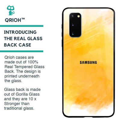 Rustic Orange Glass Case for Samsung Galaxy S20