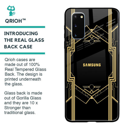 Sacred Logo Glass Case for Samsung Galaxy S20
