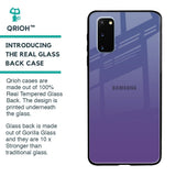 Indigo Pastel Glass Case For Samsung Galaxy S20