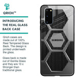 Hexagon Style Glass Case For Samsung Galaxy S20