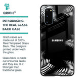 Zealand Fern Design Glass Case For Samsung Galaxy S20