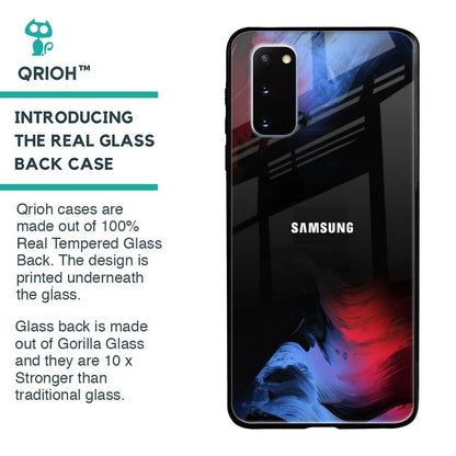 Fine Art Wave Glass Case for Samsung Galaxy S20