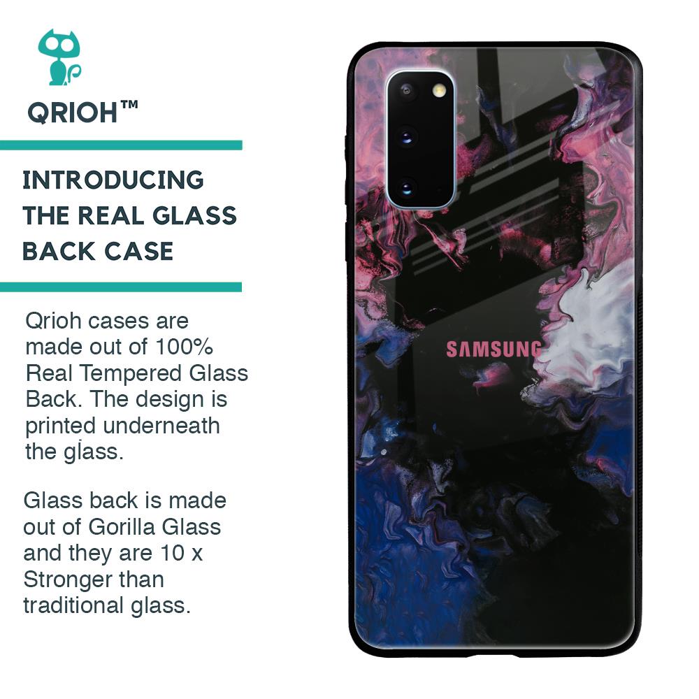Smudge Brush Glass case for Samsung Galaxy S20