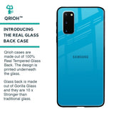Blue Aqua Glass Case for Samsung Galaxy S20