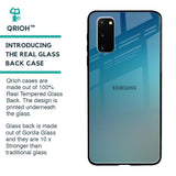 Sea Theme Gradient Glass Case for Samsung Galaxy S20