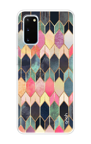 Shimmery Pattern Samsung Galaxy S20 Back Cover