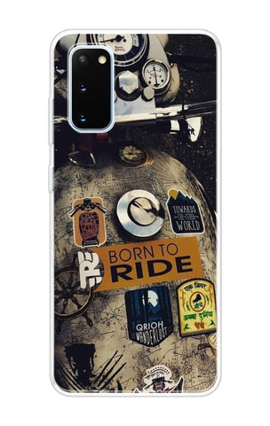 Ride Mode On Samsung Galaxy S20 Back Cover