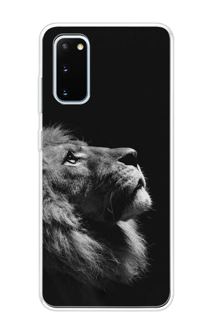 Lion Looking to Sky Samsung Galaxy S20 Back Cover
