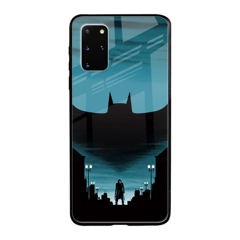Cyan Bat Samsung Galaxy S20 Plus Glass Back Cover Online