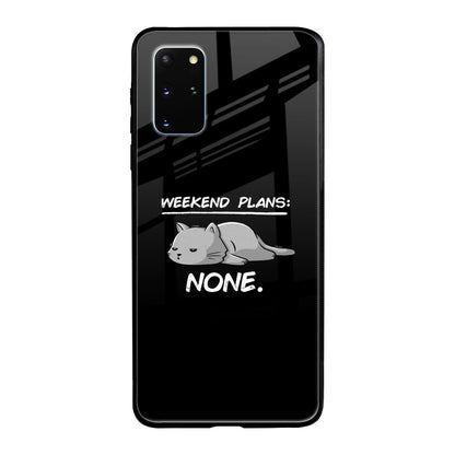 Weekend Plans Samsung Galaxy S20 Plus Glass Back Cover Online