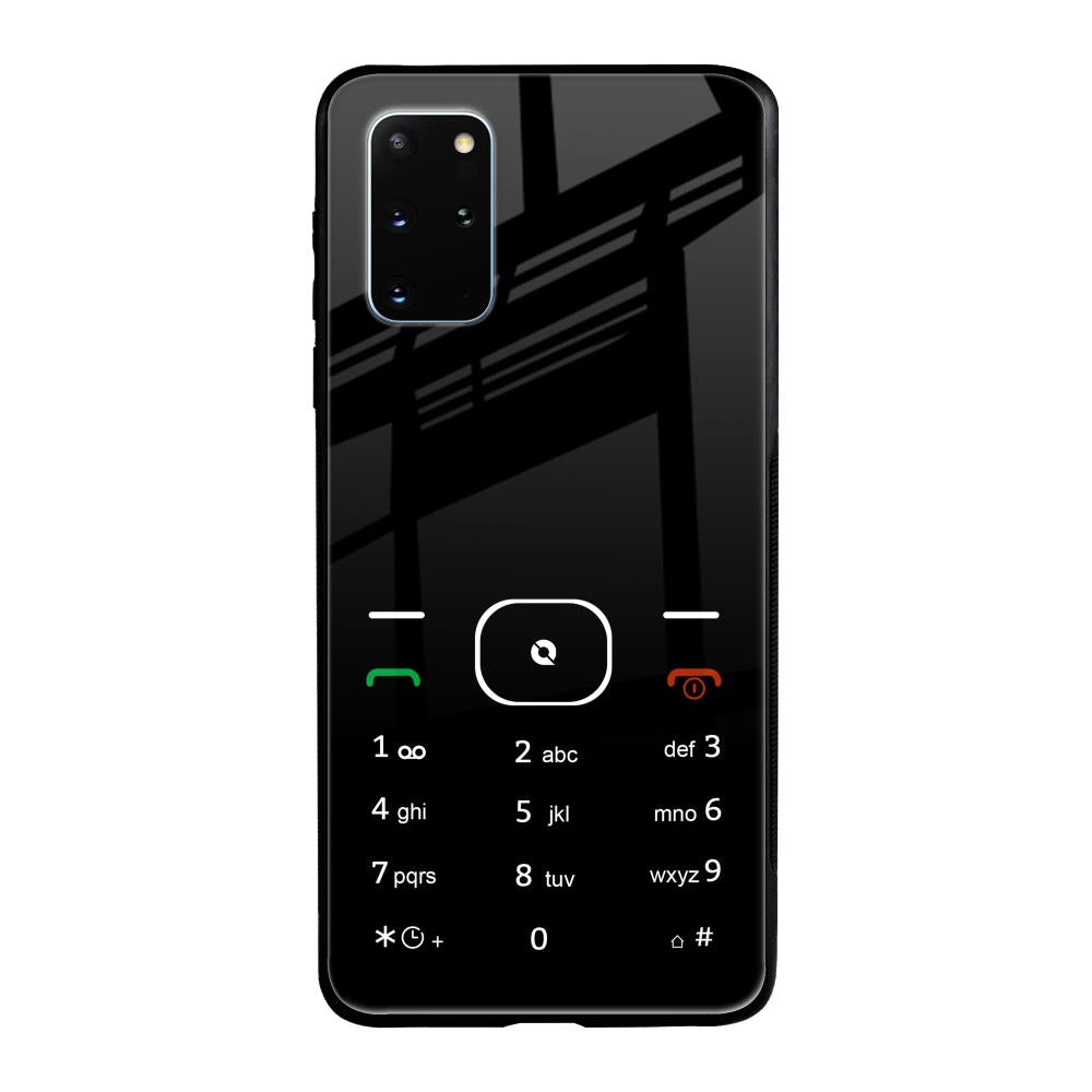 Classic Keypad Pattern Samsung Galaxy S20 Plus Glass Back Cover Online