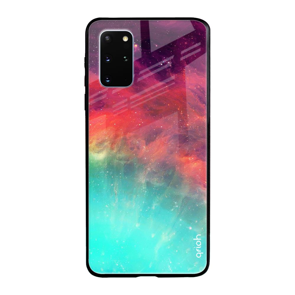 Colorful Aura Samsung Galaxy S20 Plus Glass Back Cover Online
