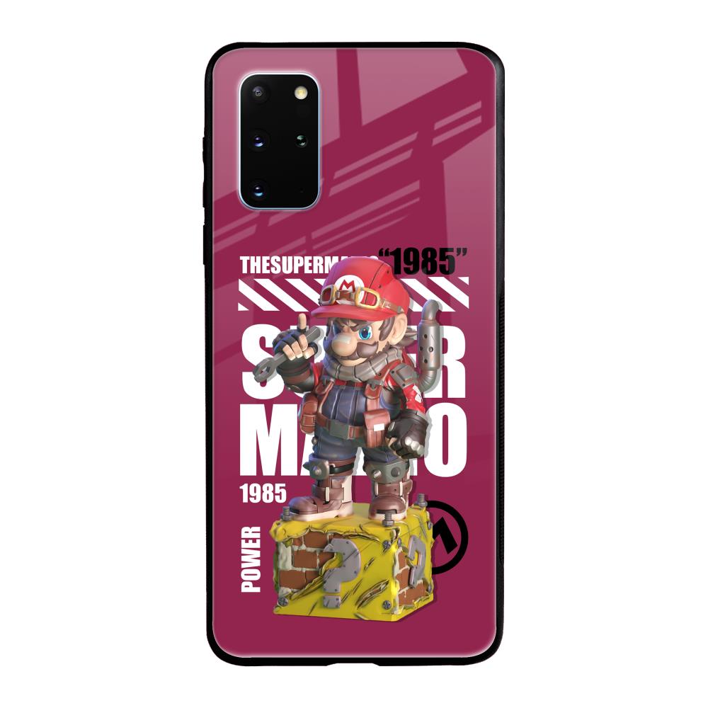 Gangster Hero Samsung Galaxy S20 Plus Glass Back Cover Online