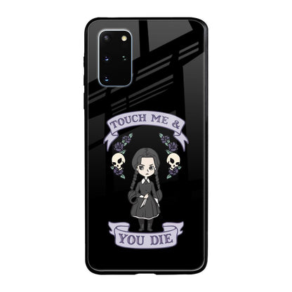 Touch Me & You Die Samsung Galaxy S20 Plus Glass Back Cover Online