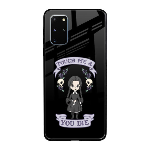 Touch Me & You Die Samsung Galaxy S20 Plus Glass Back Cover Online