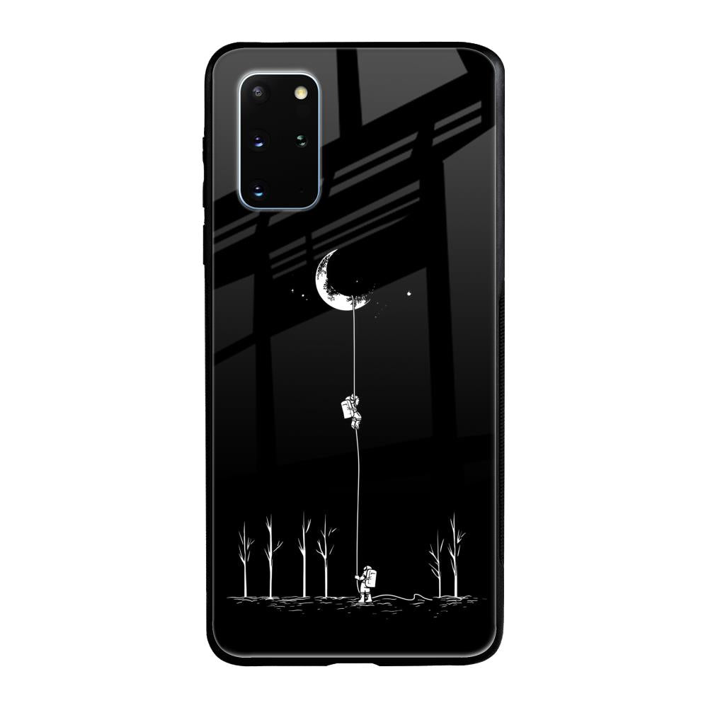 Catch the Moon Samsung Galaxy S20 Plus Glass Back Cover Online