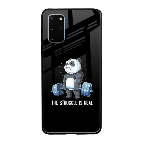 Real Struggle Samsung Galaxy S20 Plus Glass Back Cover Online