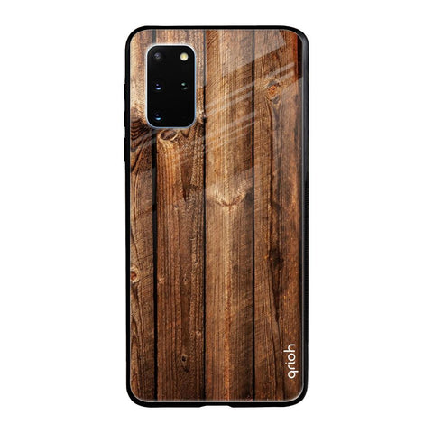 Timber Printed Samsung Galaxy S20 Plus Glass Back Cover Online