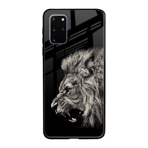 Brave Lion Samsung Galaxy S20 Plus Glass Back Cover Online