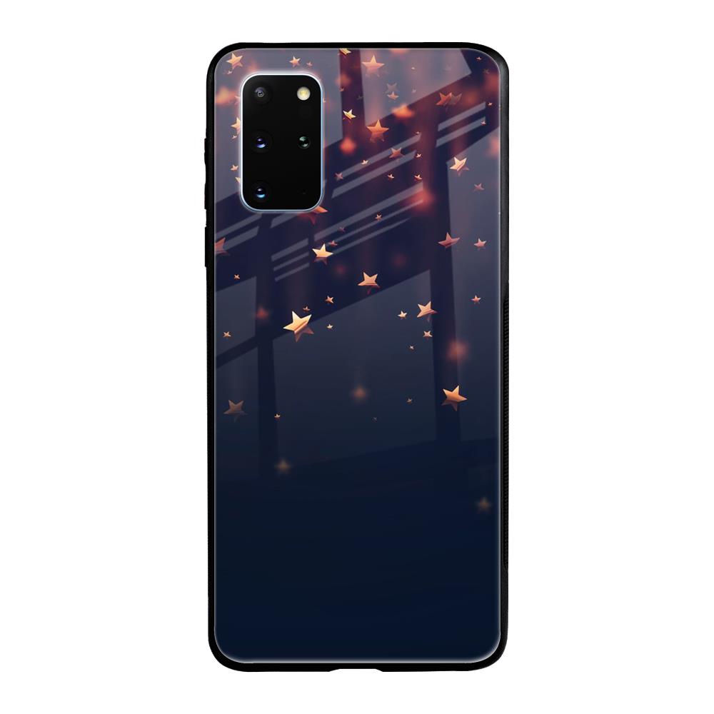 Falling Stars Samsung Galaxy S20 Plus Glass Back Cover Online
