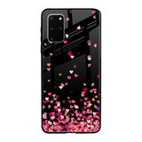 Heart Rain Fall Samsung Galaxy S20 Plus Glass Back Cover Online