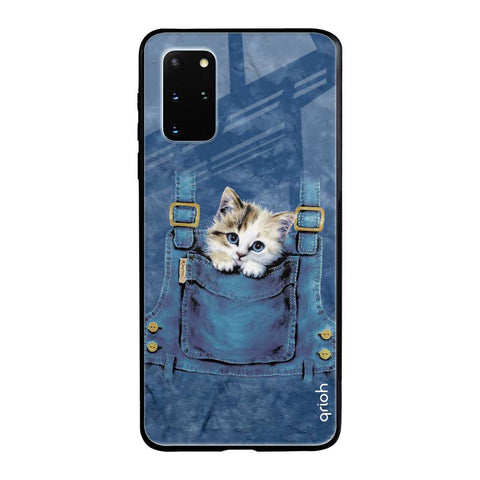 Kitty In Pocket Samsung Galaxy S20 Plus Glass Back Cover Online